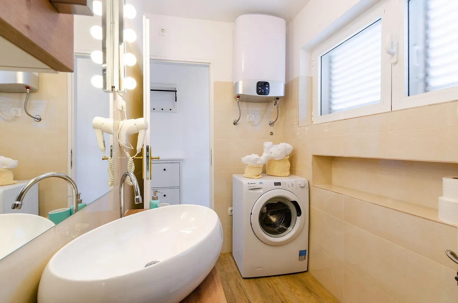 Renoviertes, Modernes Apartment Nur 200 Meter Zum Strand Mit Meerblick, Waschmaschine, Grill Crikvenica