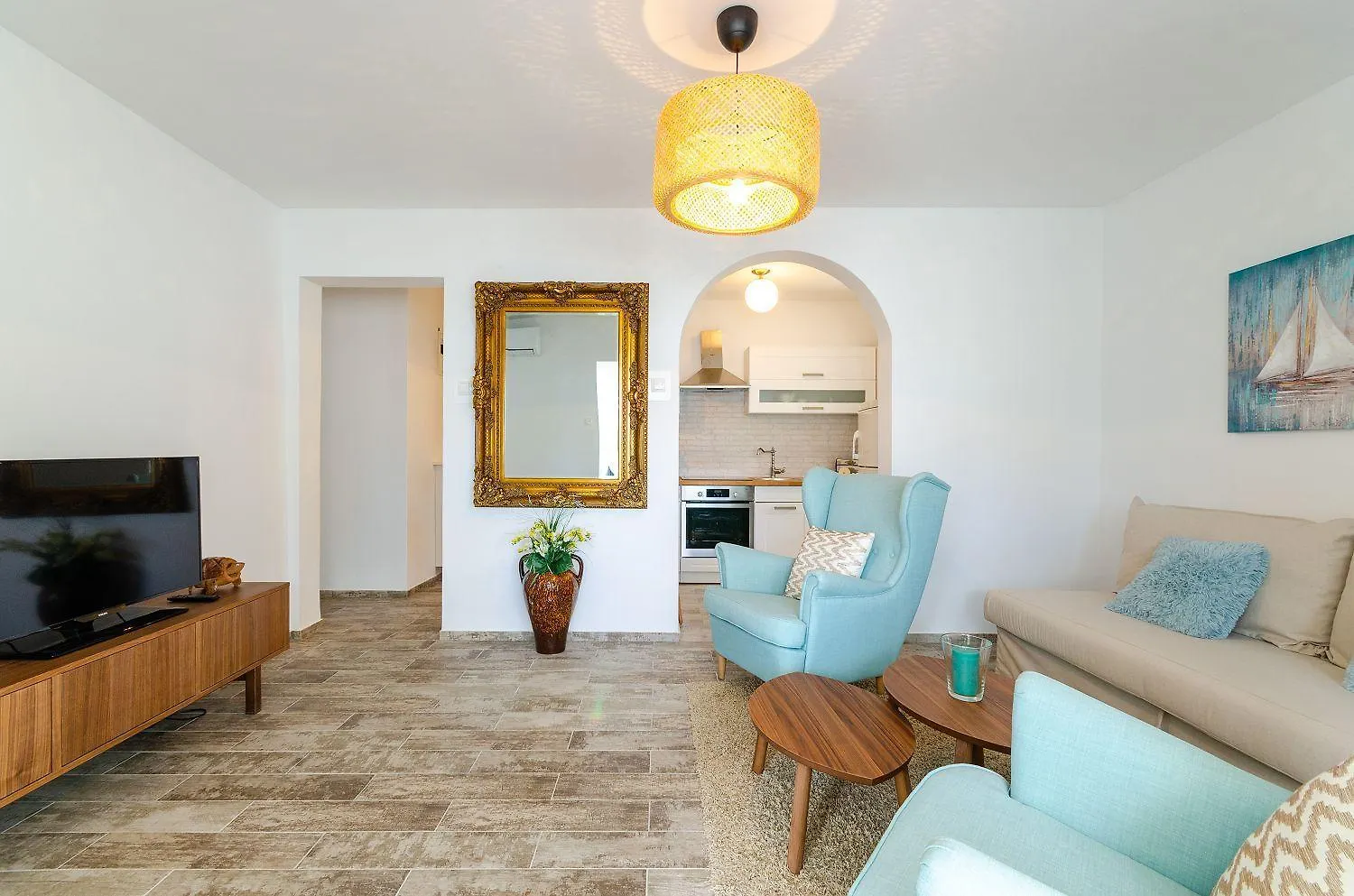 Renoviertes, Modernes Apartment Nur 200 Meter Zum Strand Mit Meerblick, Waschmaschine, Grill Crikvenica